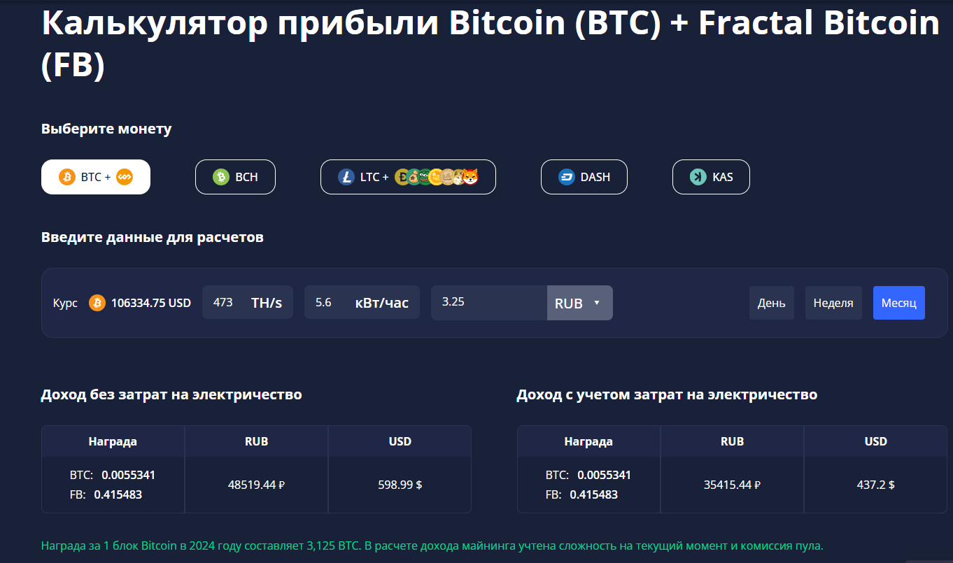 Доход от майнинга на Antminer S21 XP Hydro