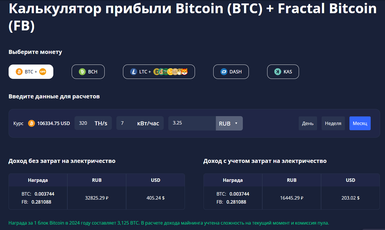 Доходность майнинга на Whatsminer M53S++