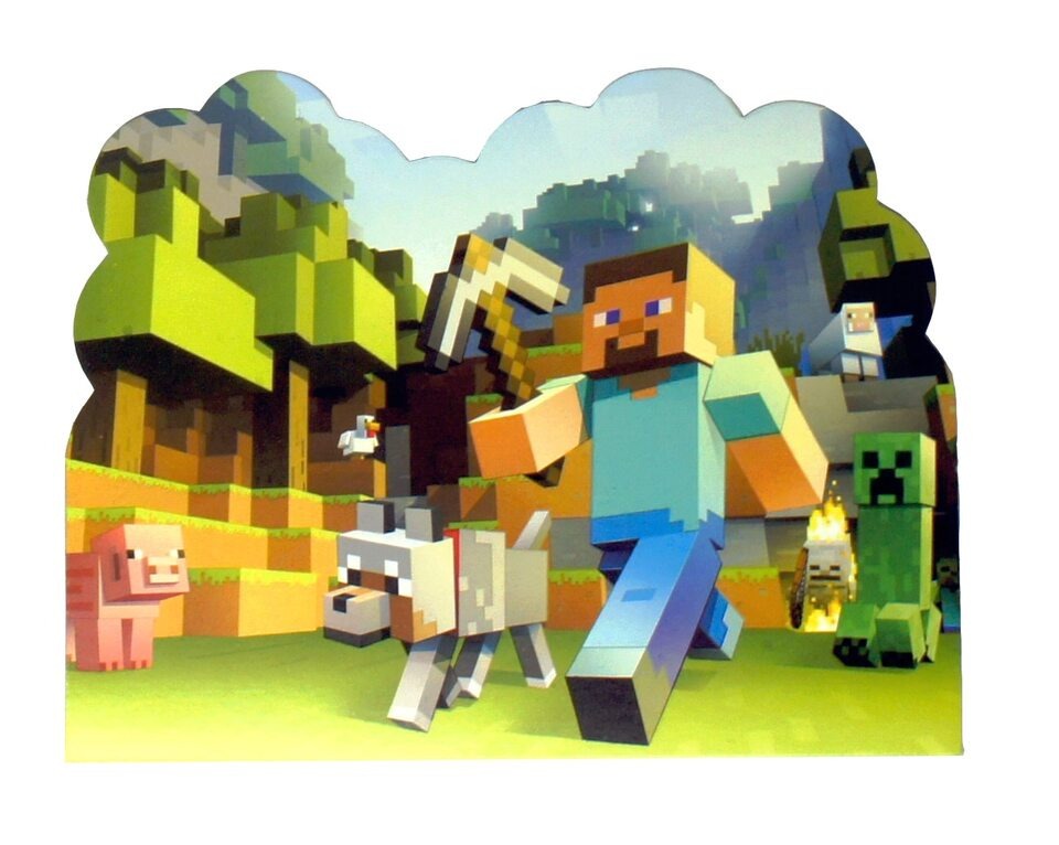 мем с майнкрафтом