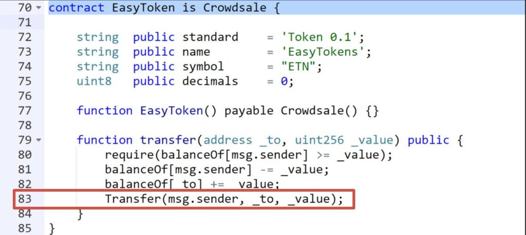Форма смарт-контракта